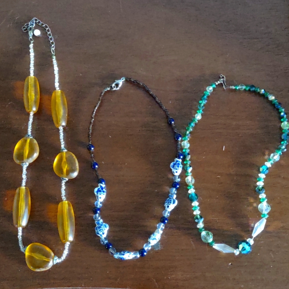 3 Vintage Necklaces